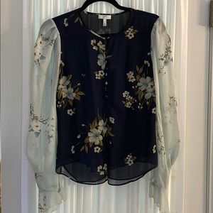 Joie silk blouse, like new